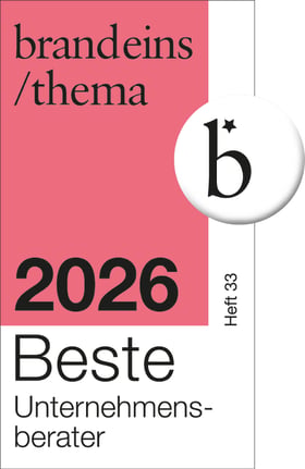 brand eins Best Consultants 2026 - award for consultingheads