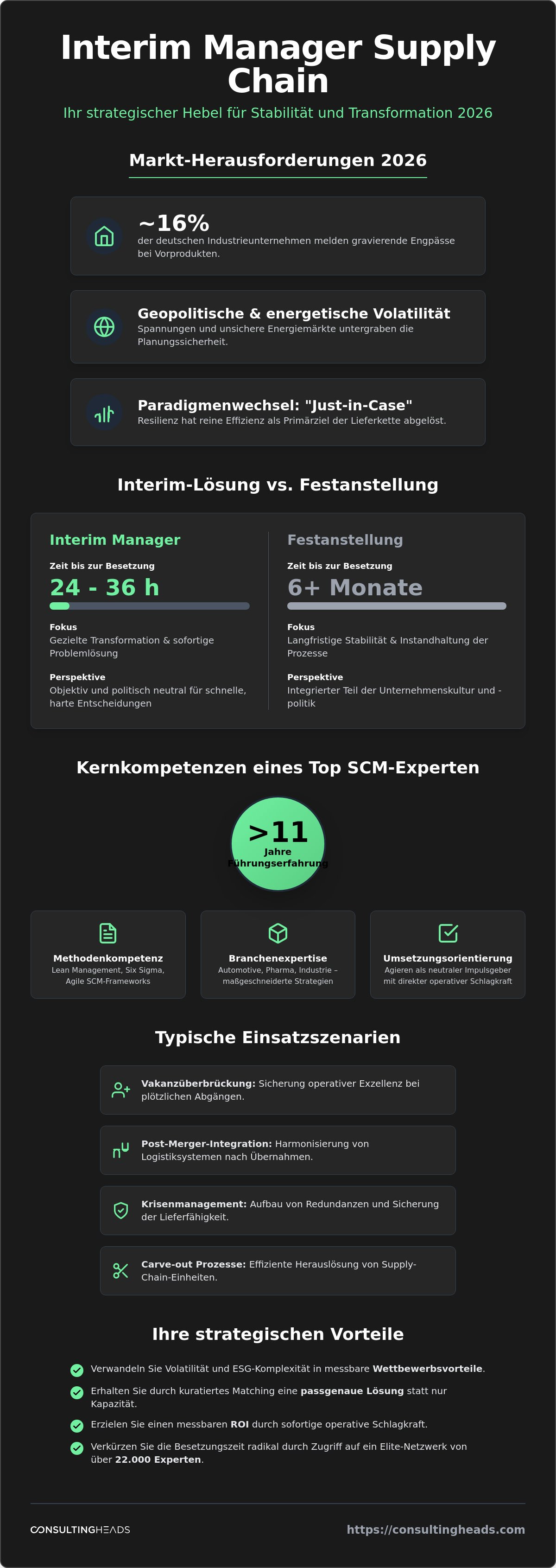Interim manager supply chain