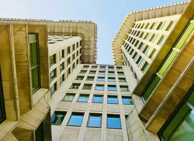 Administrative building as a symbol for the public sector