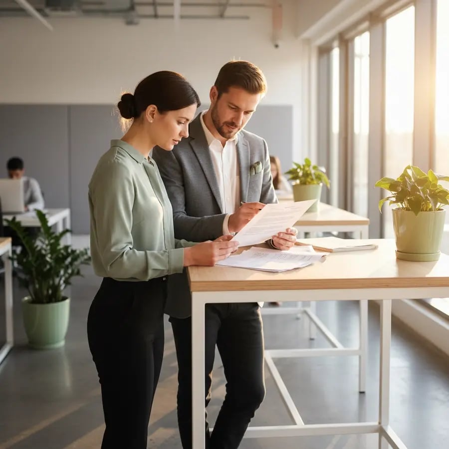 Externer Datenschutzbeauftragter im Projektteam bei der Arbeit