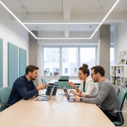Externer Fachanwalt Arbeitsrecht Team bei der Arbeit