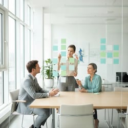 Externer Fachanwalt Gesellschaftsrecht Team bei der Arbeit