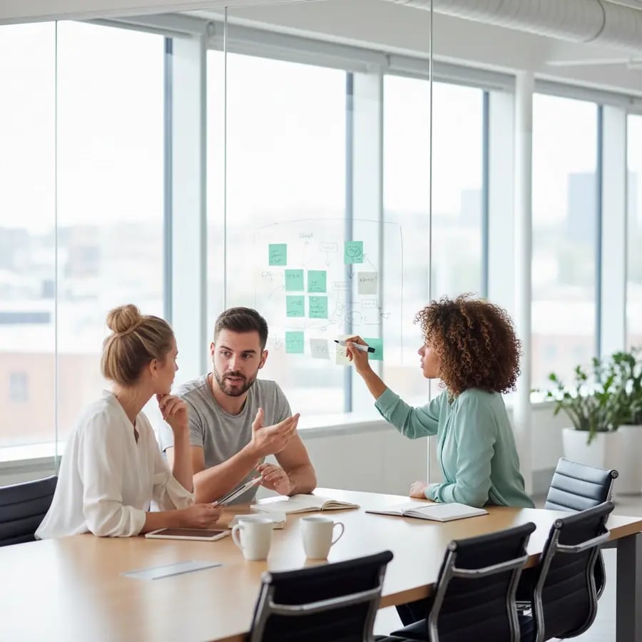 Freelance BPMN Prozessmodellierer Team bei der Arbeit