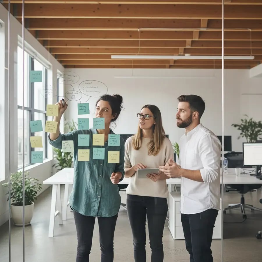 Freelance Business Continuity Manager Team at Work