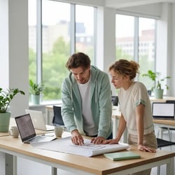 Freelance E-Commerce Frontend Entwickler im Projektteam bei der Arbeit