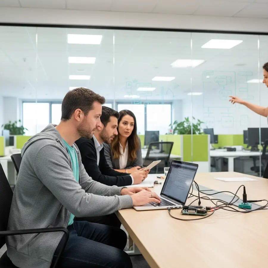 Freelance Embedded Software Entwickler: Firmware-Kompetenz, die Ihr Produkt in die Serie bringt