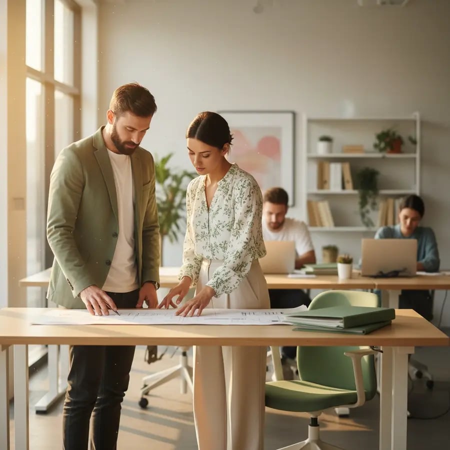 Freelance Enterprise Architect Team bei der Arbeit