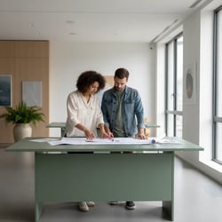 Freelance Go Entwickler im Projektteam bei der Arbeit