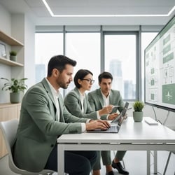Freelance Governance Berater Team bei der Arbeit