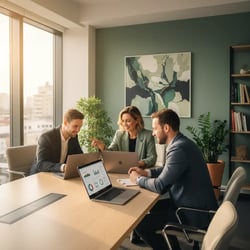 Freelance Internationalisierungsberater Team bei der Arbeit