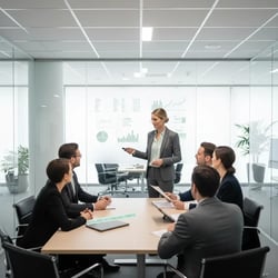 Freelance Kostenrechnungs-Experte Team bei der Arbeit
