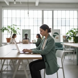 Freelance Legal Due Diligence Spezialist im Projektteam bei der Arbeit