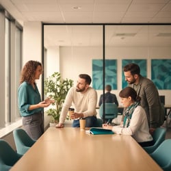 Freelance Marketo Specialist Team bei der Arbeit