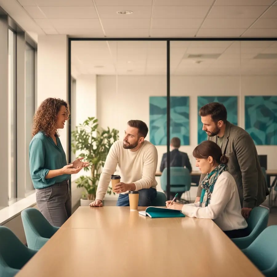 Freelance Marketo Specialist Team bei der Arbeit