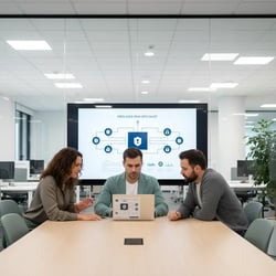Freelance PAM Specialist CyberArk/BeyondTrust Team bei der Arbeit