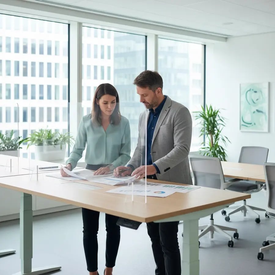 Freelance Public Sector Berater Team bei der Arbeit