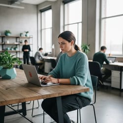 Freelance Red Team Operator im Projektteam bei der Arbeit