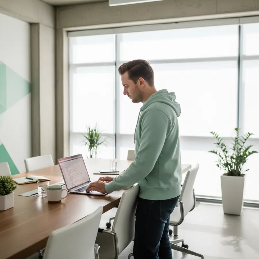Freelance Ruby on Rails Developer Team bei der Arbeit