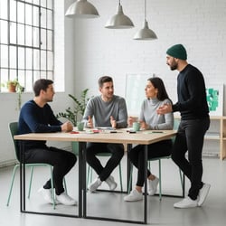 Freelance SAP SD Berater im Projektteam bei der Arbeit