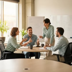 Freelance Salesforce Developer (Apex/LWC) Team bei der Arbeit