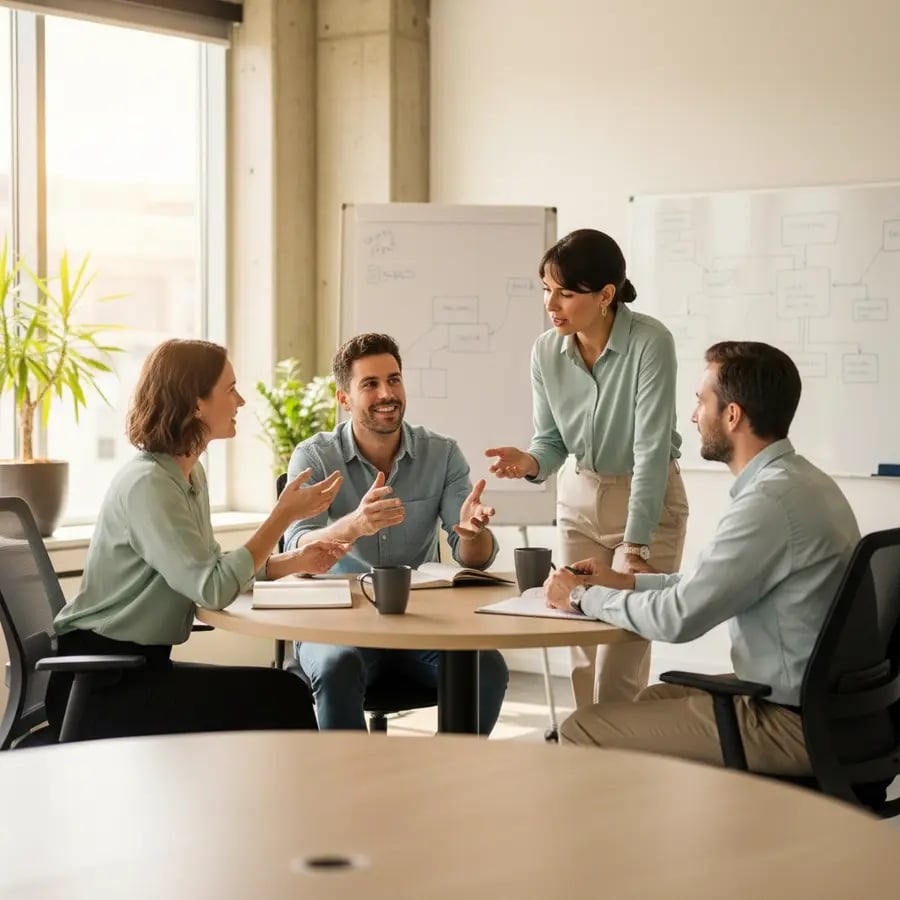 Freelance Salesforce Developer (Apex/LWC) Team bei der Arbeit