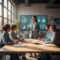 Freelance Salesforce Marketing Cloud Consultant Team bei der Arbeit