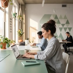 Freelance Security Awareness Trainer Team bei der Arbeit