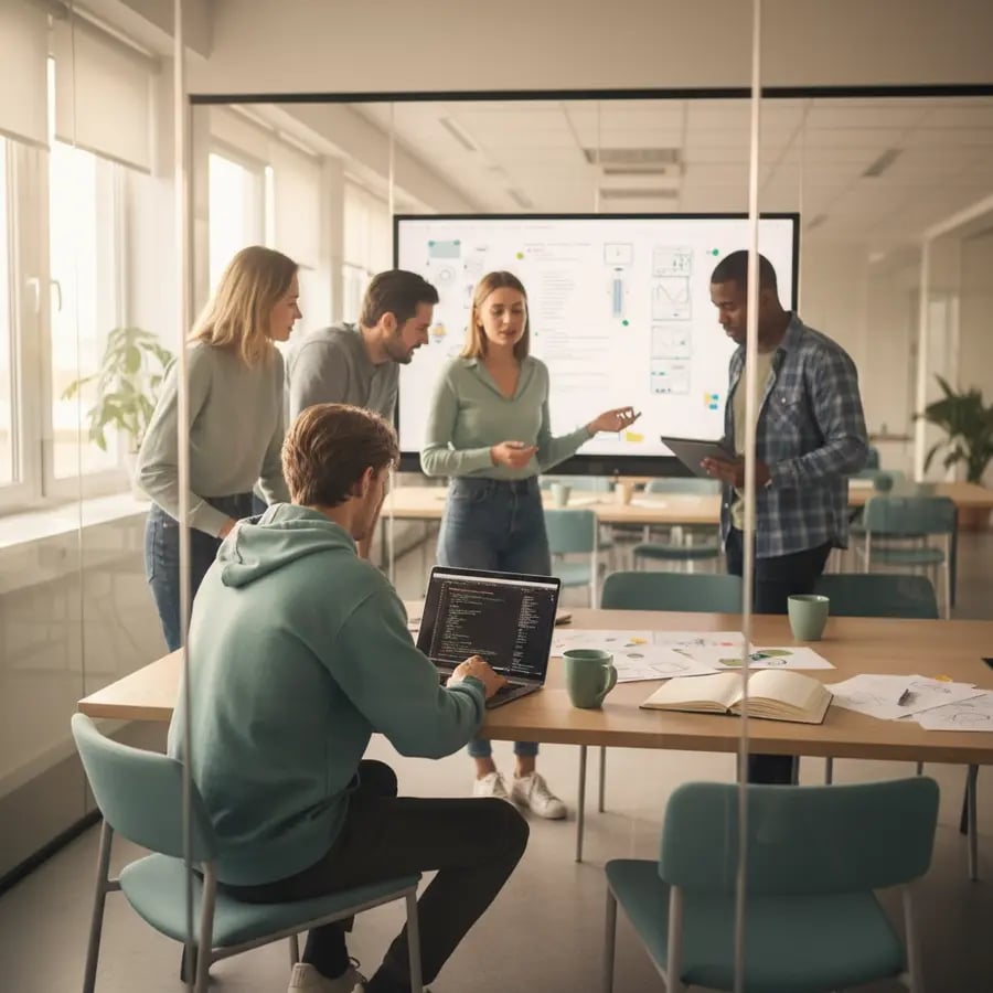 Freelance Svelte Developer Team at Work