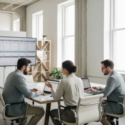 The Freelance Workforce Planning Manager team at work