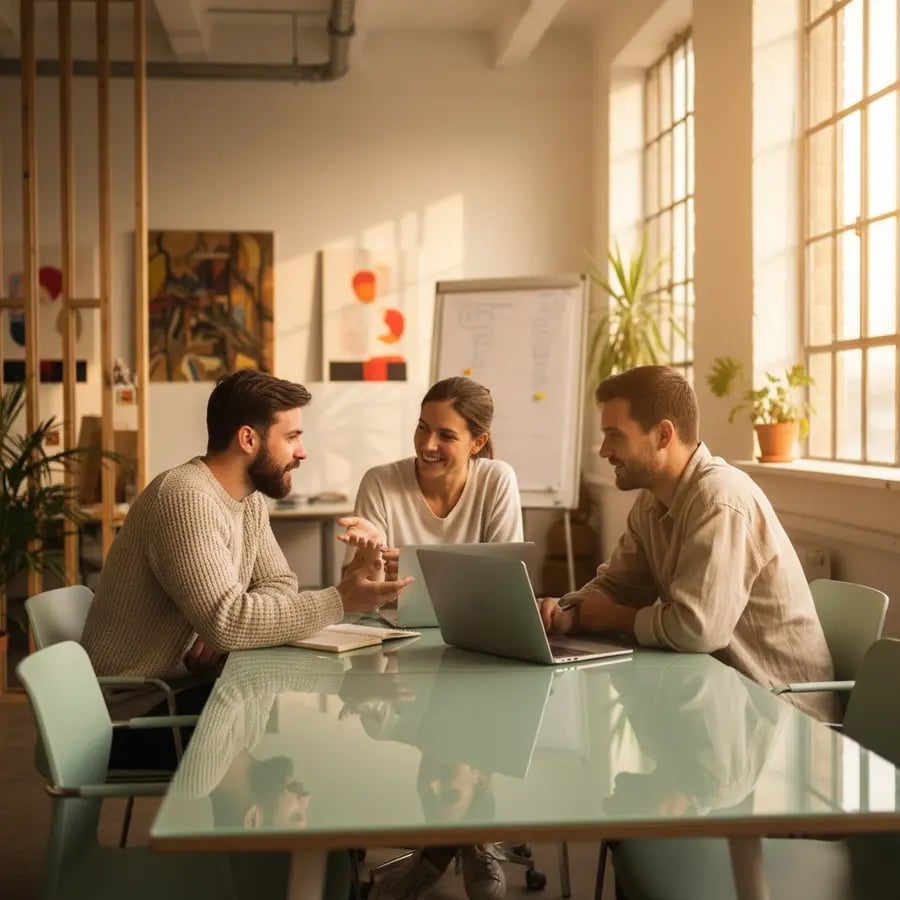 Freelance-DORA-Berater Team bei der Arbeit