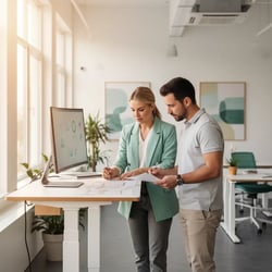 Interim Brand Manager Team bei der Arbeit