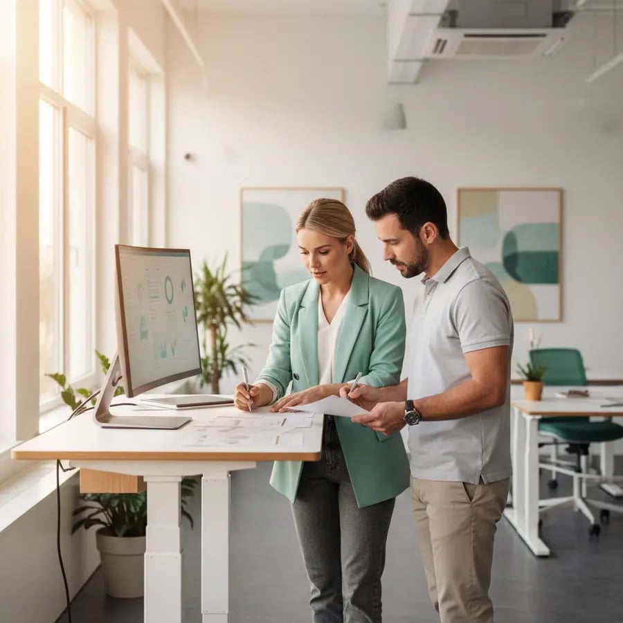 Interim Brand Manager Team bei der Arbeit