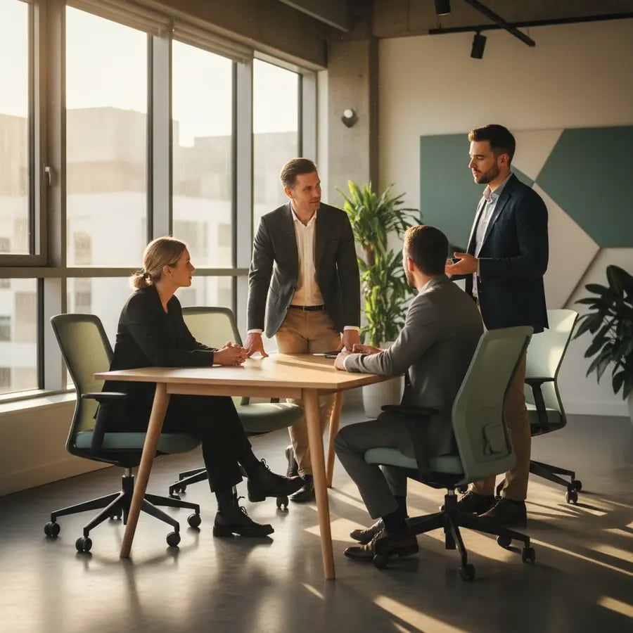Interim Controller Team bei der Arbeit