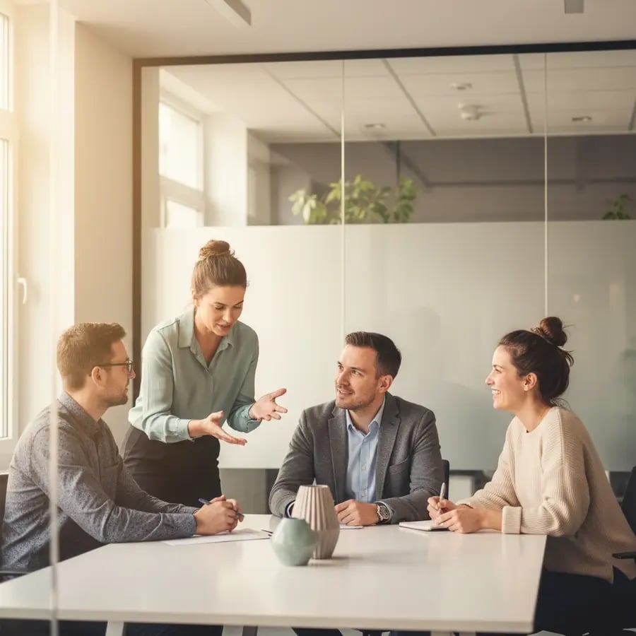 Interim ERP Projektleiter Team bei der Arbeit