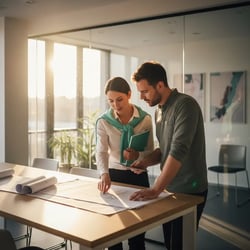Interim Instandhaltungsleiter im Projektteam bei der Arbeit