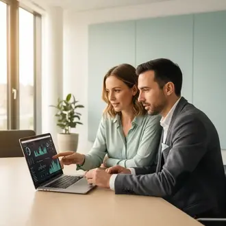 Interim Produktionsleiter im Projektteam bei der Arbeit