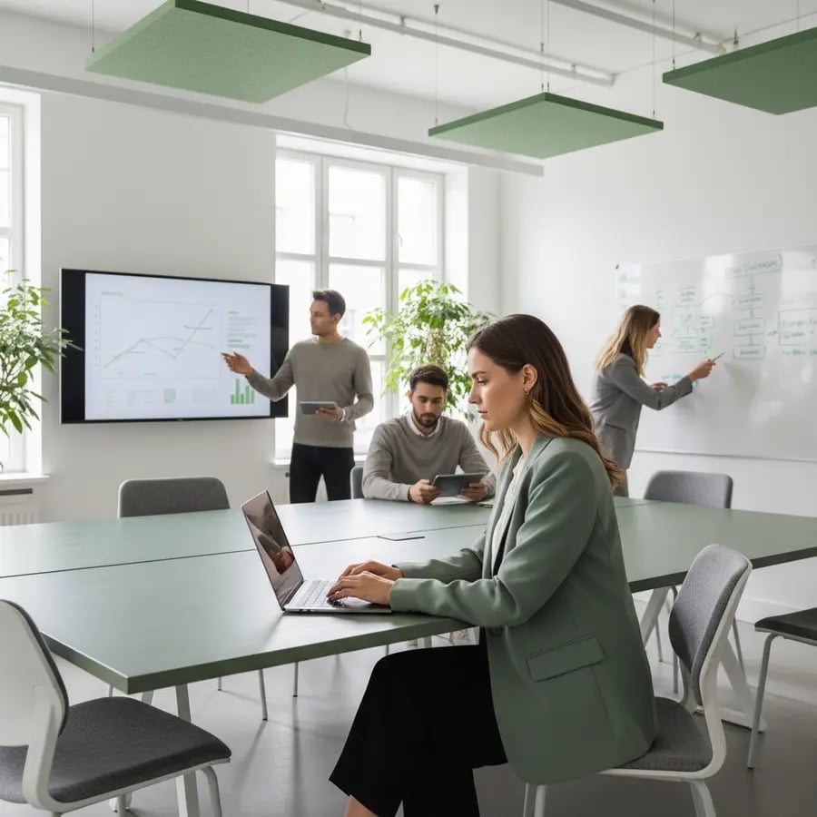 Interim Sanierungsgeschäftsführer Team bei der Arbeit