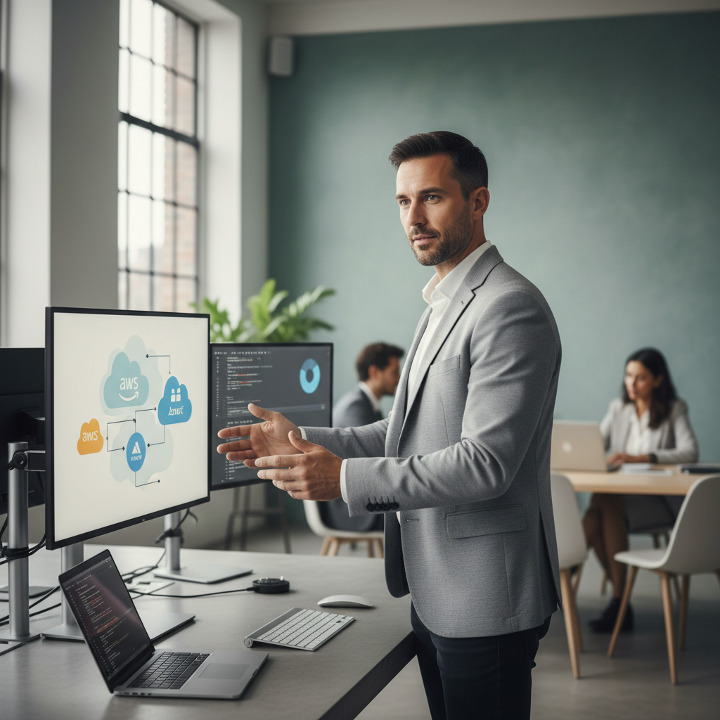 Freelance Cloud Architect (AWS / Azure / GCP), if you need your cloud environment to be stable, secure, and future-proof
