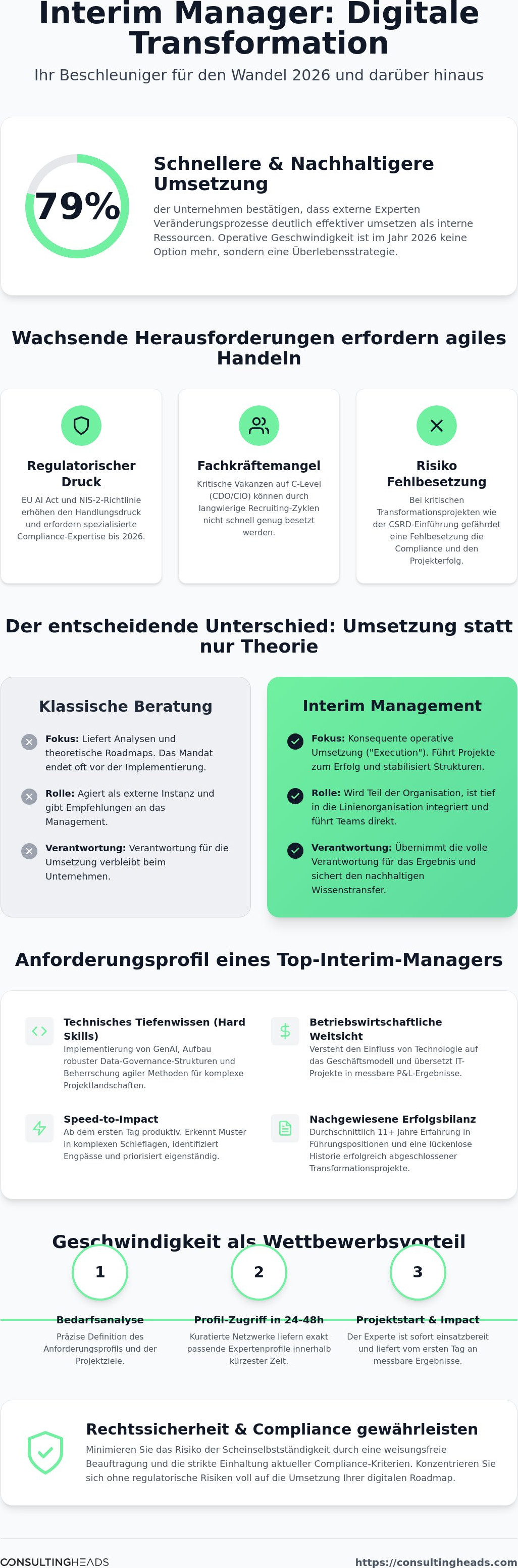 Interim manager digitale transformation