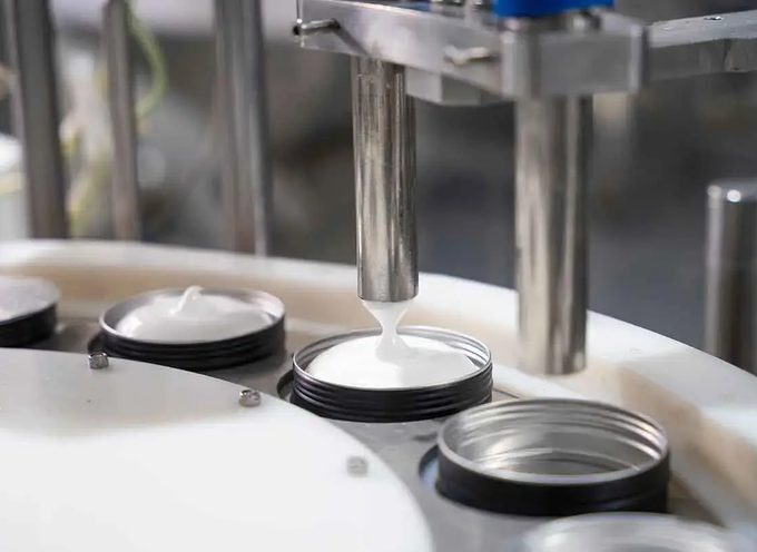 Production line in machinery and plant engineering