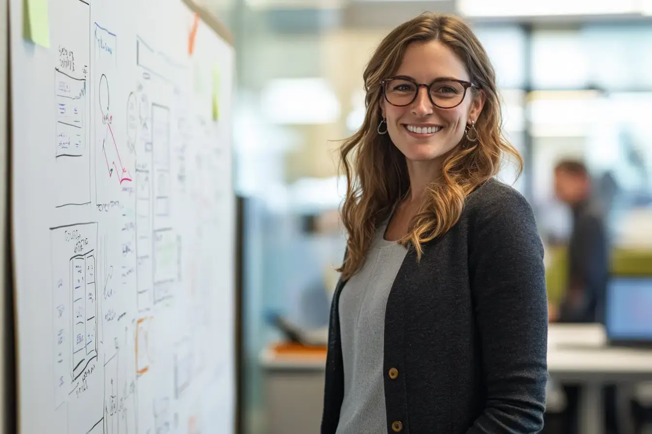 u6398156499_female_consultant_in_a_tech_startup_office_standi_517d75cd-d000-4fd1-a54e-9029df79fe6b_1